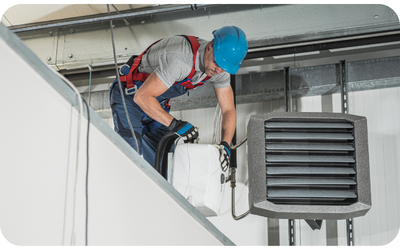 click here to learn more about our  Industrial HVAC services